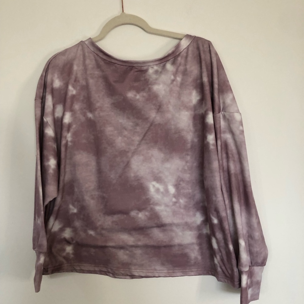 Tie-dye, active wear top Size medium